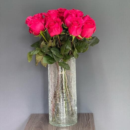 Роза 11шт без упаковки