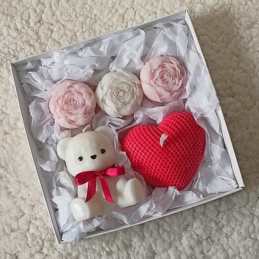 Подарочный набор свечей ,, Для тебя любимая