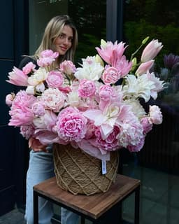 Элегантный цветочный ящик 💐✨0